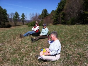 Todd, Peg & Holly on Jeffe's Hill