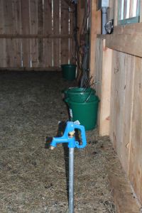 Barn Faucet & 3 Heated Buckets