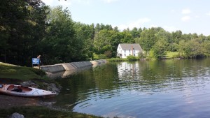 Grafton Pond dam